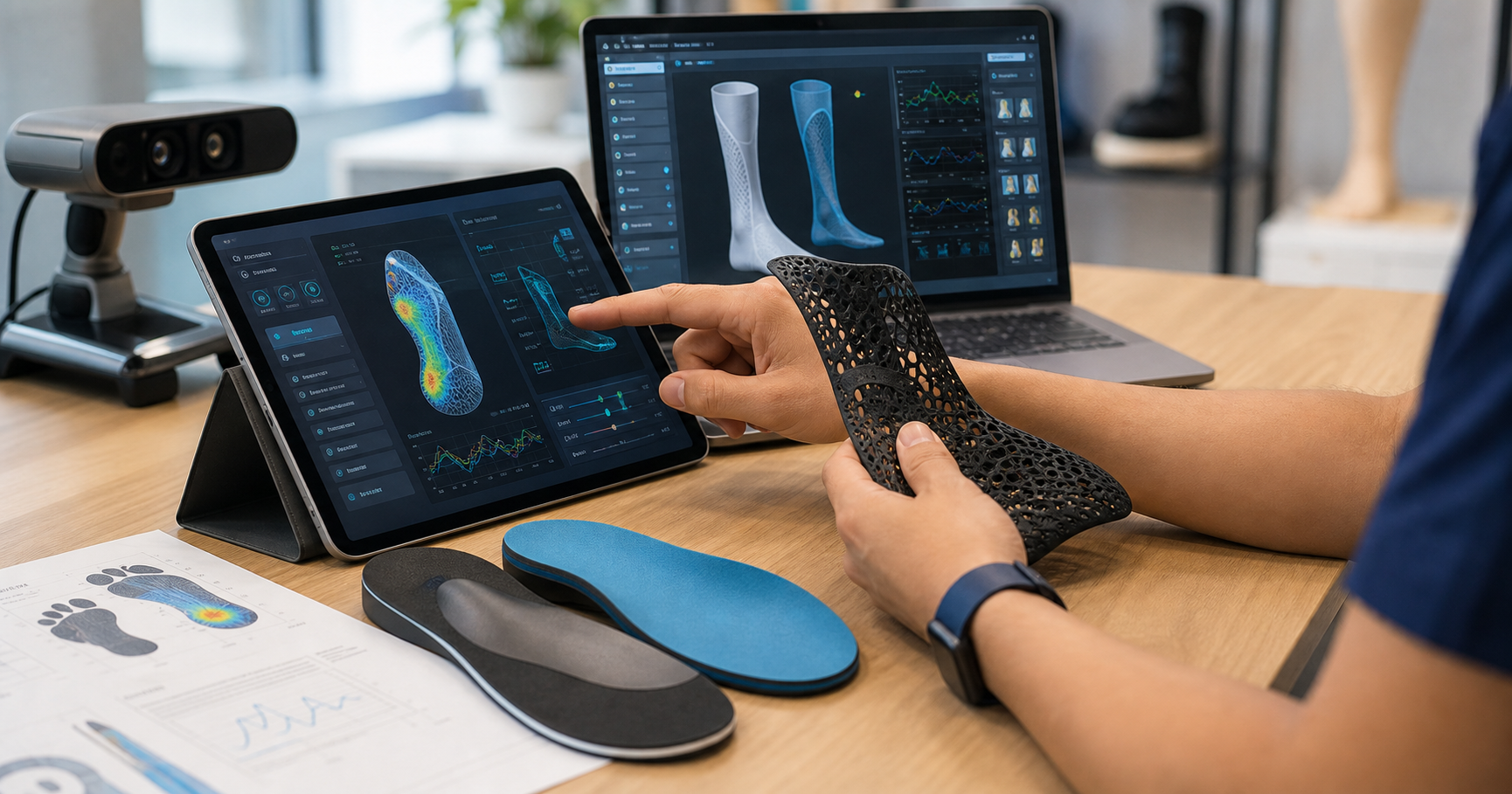 Software de medición y validación para productos ortoprotésicos personalizados